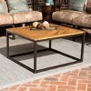 Baythall Patio Coffee Table - Brown - Aiden Lane - image 2 of 4