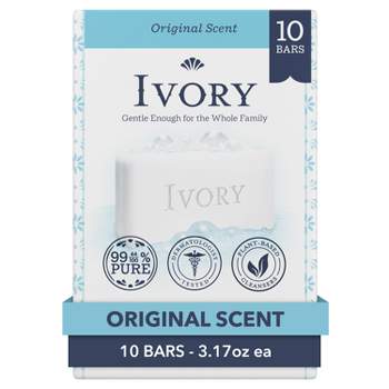 Ivory Original Gentle Bar Soap - 10pk/3.17oz