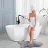 WOWOW Single Handle Freestanding Tub Faucet with Hand Shower in Oil Rubbed Bronze - 4 of 4