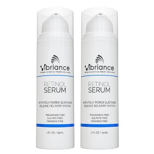 Vibriance Retinol Serum for Mature Skin, Reduces Appearance of Deep Wrinkles and Large Pores, 1 fl oz (30 ml), 2 Pack - 1 of 4