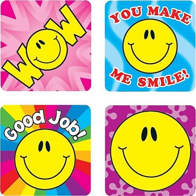CARSON-DELLOSA Smile Fun Motivational Stickers 632