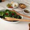 Slickblue Rustic Oversized Salad Servers - 17-Inch Hand-Carved Wild Olive Wood, Unique Natural Finish, 2-Piece Set - 2 of 3
