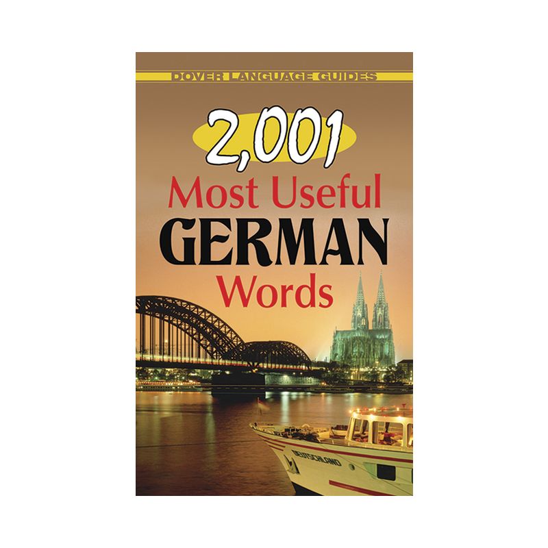 2,001 Most Useful German Words - (Dover Language Guides German) by  Joseph W Moser & Dover (Paperback), 1 of 2