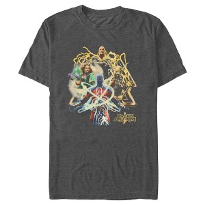 Men's Black Adam Ready to Fight T-Shirt - 1 of 4