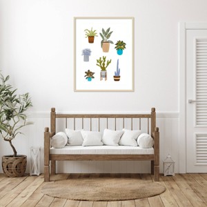Amanti Art Houseplants II by Melissa Wang Framed Wall Art Print - 1 of 4