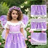 Skirfy 16 Pcs Princess Dress Up Toys for Toddler Girls, Butterfly Wings, Jewelry Gift Toys for 3+ Year Old Little Girls - 4 of 4