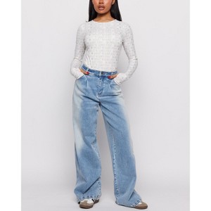 Samii Ryan | Smiley Denim Pants , Blue - 1 of 1