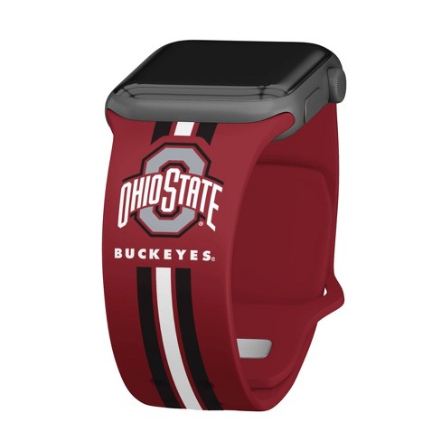 Ncaa Ohio State Buckeyes Wordmark Hd Apple Watch Band Target