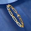 Ross-Simons Italian 14kt Yellow Gold Paper Clip Link Bracelet - 4 of 4