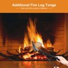 Aoodor Fire Grate Log Grate, Round Spider Wagon Wheel Firewood Grates - 3 of 4