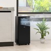HOMCOM 8000 BTU Portable Air Conditioner with Sleep, Remote, 24H Timer On/Off, Window Kit, Up to 345 Sq.Ft., Black - 2 of 4