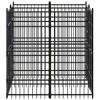 vidaXL Outdoor Dog Kennel Large Dog Crate Dog Cage Exercise Playpen Steel - 3 of 4