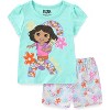 Nickelodeon Dora the Explorer Girls Short Sleeve T-Shirt and Shorts Set for Toddlers - 2 of 4