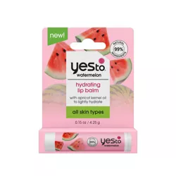 Yes To Watermelon Hydrating Lip Balm - 0.15oz