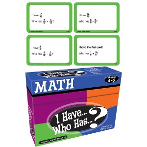 Teacher Created Resources I Have, Who Has Math Game - Grade 4-5 - 1 of 4