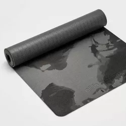 Swirl Print Yoga Mat 5mm Gray - All in Motion™