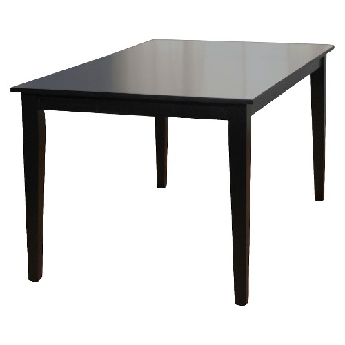 'Dining Table Wood/Black 60'' - TMS'