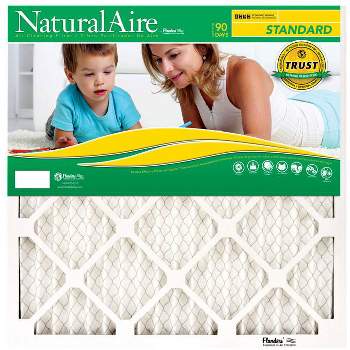 NaturalAire 12 in. W X 24 in. H X 1 in. D Synthetic 8 MERV Pleated Air Filter (Pack of 12)