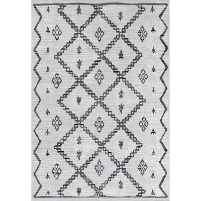 Nuloom Celesta Bohemian Trellis Machine Washable Indoor Area Rug