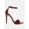 New Flame Ankle Strap Stiletto Heel Women Sandals - 2 of 4