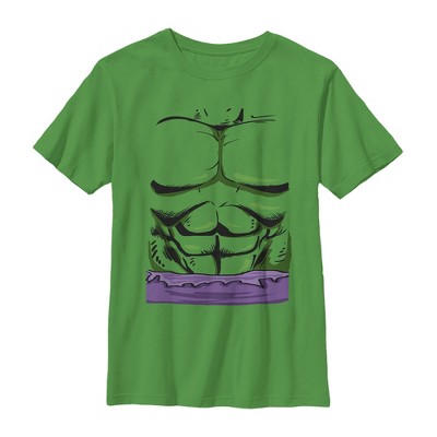Boy's Marvel Halloween Hulk Classic Costume T-Shirt