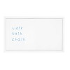 Sunnydaze Magnetic Dry Erase Board for Wall - 36” x 24” - White - 2 of 4