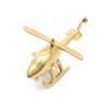 TopComfy Decorative Object Aluminum Airplane Sculpture for Aviation Lovers Home Decor, Gold, 10"*3.25"*5" - 3 of 4