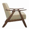 PAGED 32/28 inch Wide 100% Polyester Accent Chair with Cushion Back,Modern Upholstered Armchair for Living Room - 4 of 4