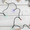 Northlight 10 B/O Multi LED Wide Angle Christmas Lights - 3 ft Green Wire - 2 of 2