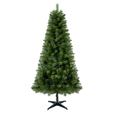 Cesicia 6FT Artificial Christmas Tree, PVC Full Branches, for Holiday Decoration