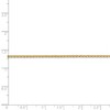 Black Bow Jewelry 1.5mm 14k Yellow Gold Diamond Cut Round Wheat Chain Necklace - 4 of 4