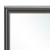 GlasFlength Decorative Wall Mirrors Contemporary Framed Mirror with Metallic Finish Simple Design for Modern Living Room, Black, 38"*1"*38" - 3 of 4