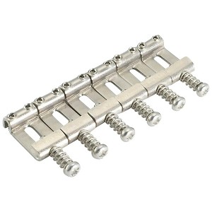 KTS Titanium Saddle Set for Strat Style Tremolos 2-1/8" (54 mm) Spacing Titanium - 1 of 1