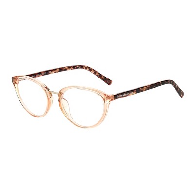 Kate Spade KS Emilia 2T3 Womens Oval Reading Glasses Crystal Beige 52mm