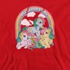 My Little Pony Retro Under The Rainbow Adult Pull-Over Hoodie - 2 of 4