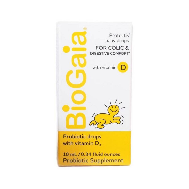 BioGaia Protectis Probiotic Baby Drops with Vitamin D3 - 0.34 fl oz, 3 of 7