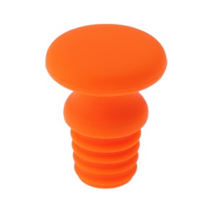 Unique Bargains Bottle Stoppers Round Flat Hand Wash Silicone 1.77"x1.38"x1.38" 1 Pc - 1 of 3