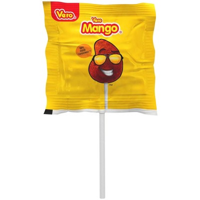Vero Mango Candy Mango & Chili Lollipops - 10ct/5.64oz