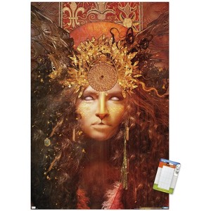 Trends International Jena DellaGrottaglia: Cosmic Zodiac - Leo Unframed Wall Poster Prints - 1 of 4