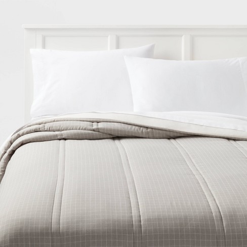 Lofty Microfiber Printed Comforter - Room Essentials™ - image 1 of 4