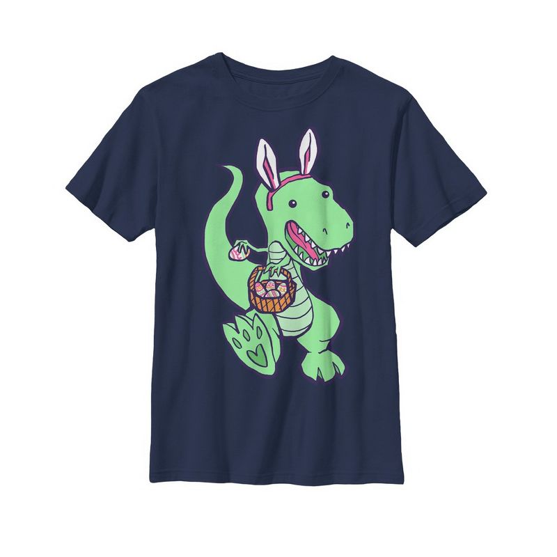 Boy's Lost Gods Easter Dinosaur T-Shirt, 1 of 4