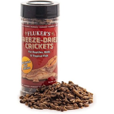 Flukers Freeze-Dried Crickets Gut Loaded with Calcium Pet Food - 1.2 oz