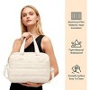 Lunch Tote Bag for Women, 2 in 1 Laptop Work Bag with Insulated Lunch Compartment, 17.7 in Computer Shoulder Bags for Work - 3 of 4