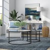 Hudson and Canal 29.5" Tall Table Lamp with Fabric Shade White/Blackened Bronze: Mid-Century Modern, UL Listed, E26 Socket - 4 of 4