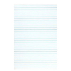 School Smart Primary Chart Newsprint Paper, 1 Inch Rule, 24 x 36 Inches, 100 Sheets - 1 of 4