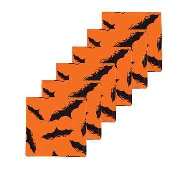 C&F Home Batty Halloween Cottion Napkin Set of 6
