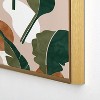 Marta Barragan Camarasa Simple tropical nature T Metal Framed Art Print - Deny Desings - 3 of 3
