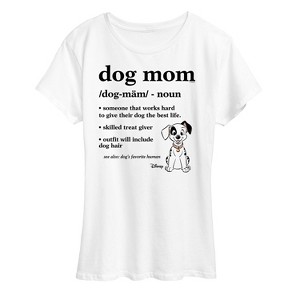 Women's - 101 Dalmatians - Dog Mom Definition Short Sleeve Graphic T-Shirt - 1 of 4