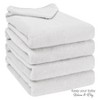 American Soft Linen Turkish Baby Toddler Hooded Bath Towel Set, 100% Cotton Soft Fluffy Baby Toddler Hooded After Shower Towels - 4 of 4
