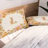 Deny Designs King Iveta Abolina Retro Florals 70s Cream Pillow Shams - 2 of 3